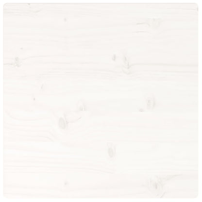 Tafelblad Vierkant 50X50X2,5 Cm Massief Grenenhout Wit