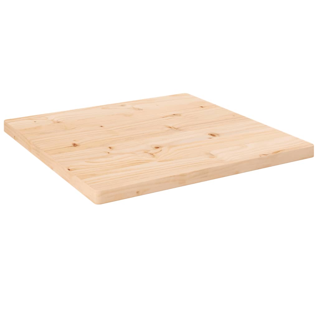 Tafelblad Vierkant 60X60X2,5 Cm Massief Grenenhout