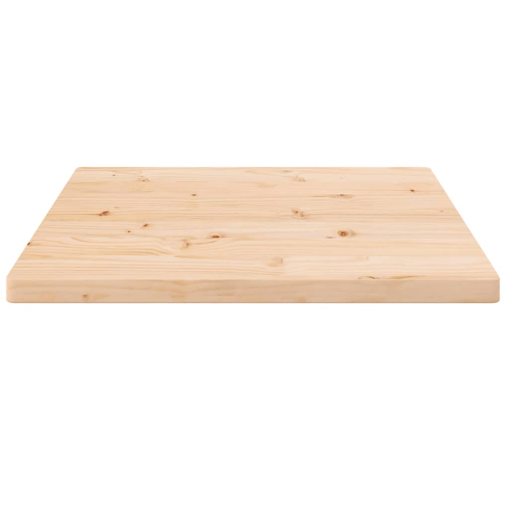 Tafelblad Vierkant 60X60X2,5 Cm Massief Grenenhout