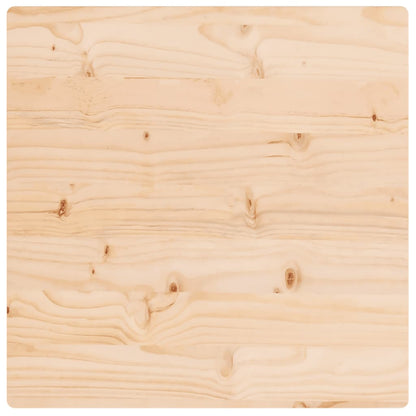 Tafelblad Vierkant 60X60X2,5 Cm Massief Grenenhout