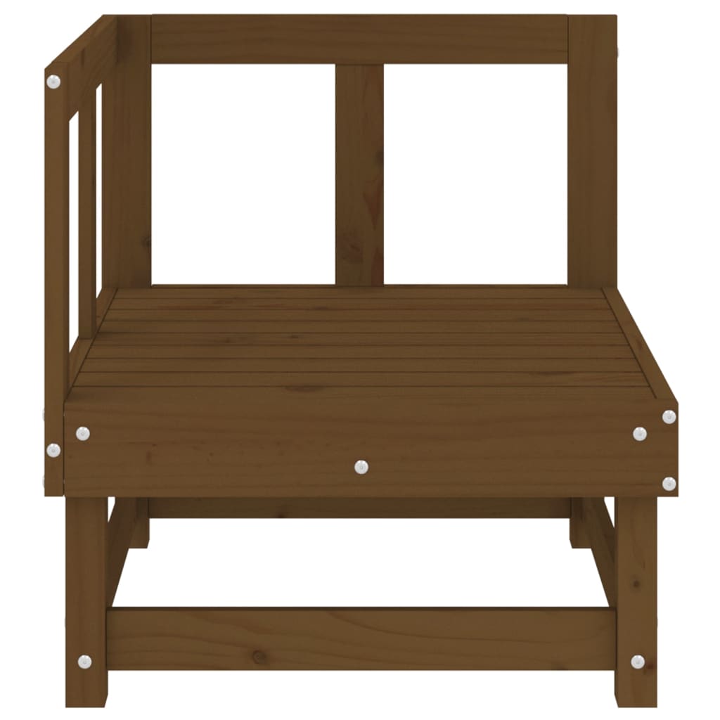 Tuin Massief Grenenhout Honingbruin Honingbruin grenenhout Hoekbank