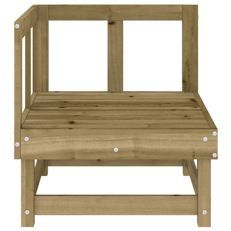 Tuin Geïmpregneerd Grenenhout Naturel geïmpregneerd Hoekbank