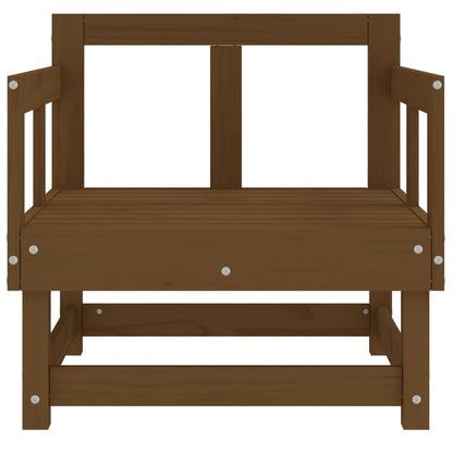 Tuinstoelen 2 St Massief Grenenhout Honingbruin Honingbruin grenenhout Armstoel (2 st)