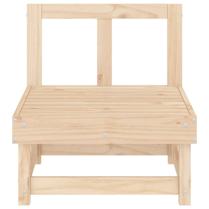 Tuinmiddenbanken 2 St Massief Grenenhout Natuurlijk grenenhout Middenbank (2 st)