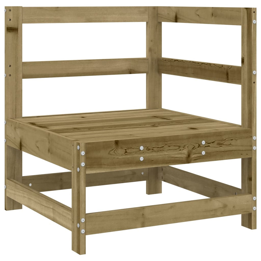 Tuin Geïmpregneerd Grenenhout Naturel geïmpregneerd Hoekbank