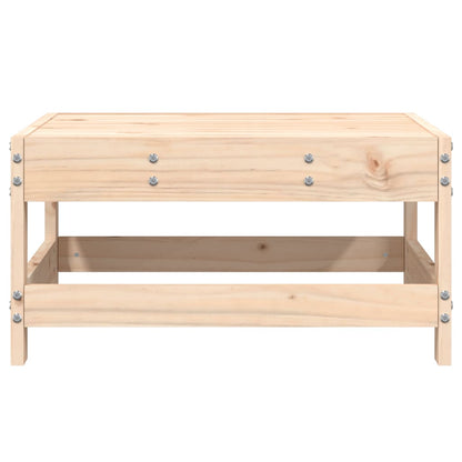 Tuinvoetenbank Massief Grenenhout Natuurlijk grenenhout footstool
