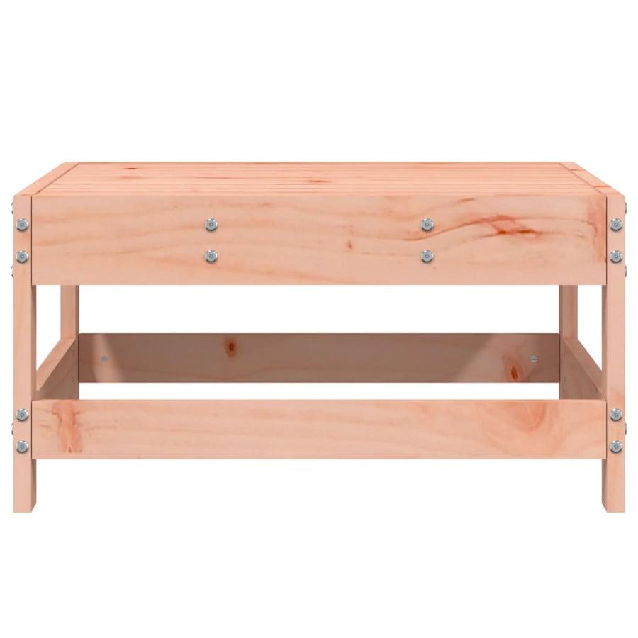 Tuinvoetenbank Massief Douglashout Natuurlijk douglashout footstool