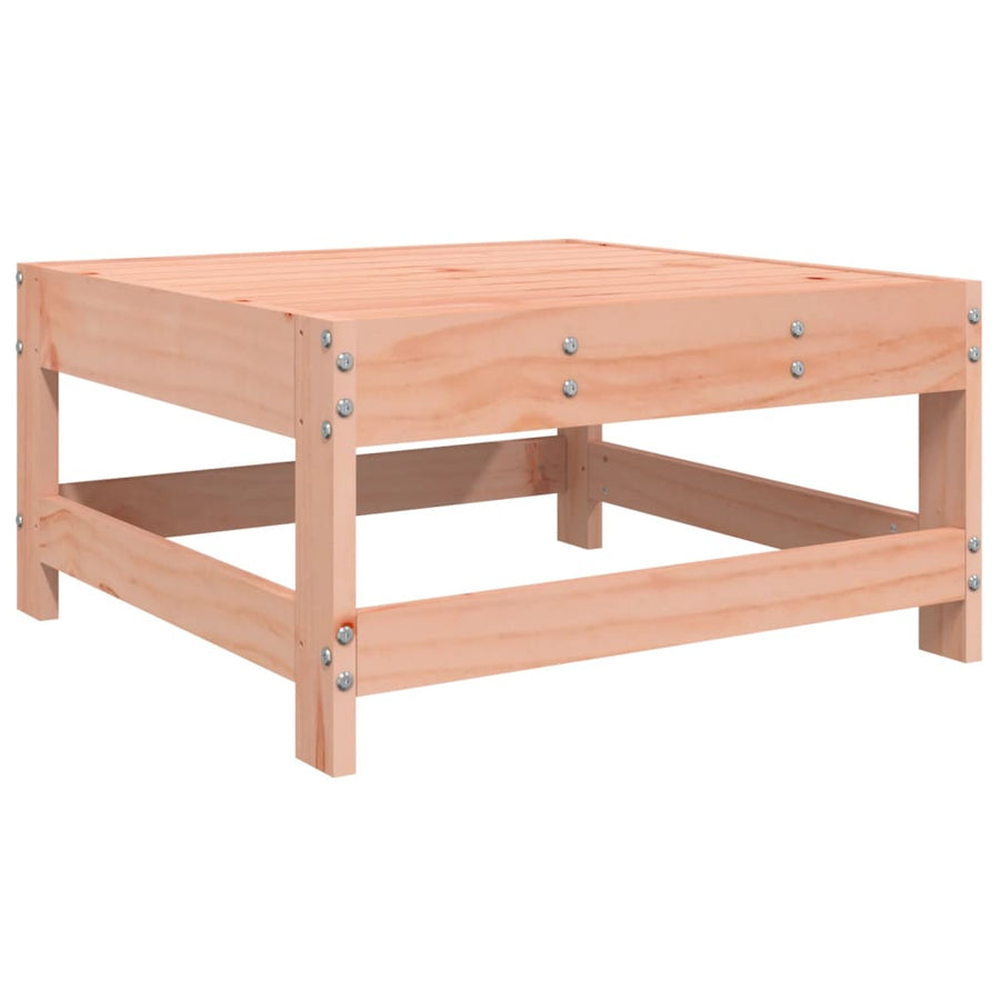 Tuinvoetenbank Massief Douglashout Natuurlijk douglashout footstool