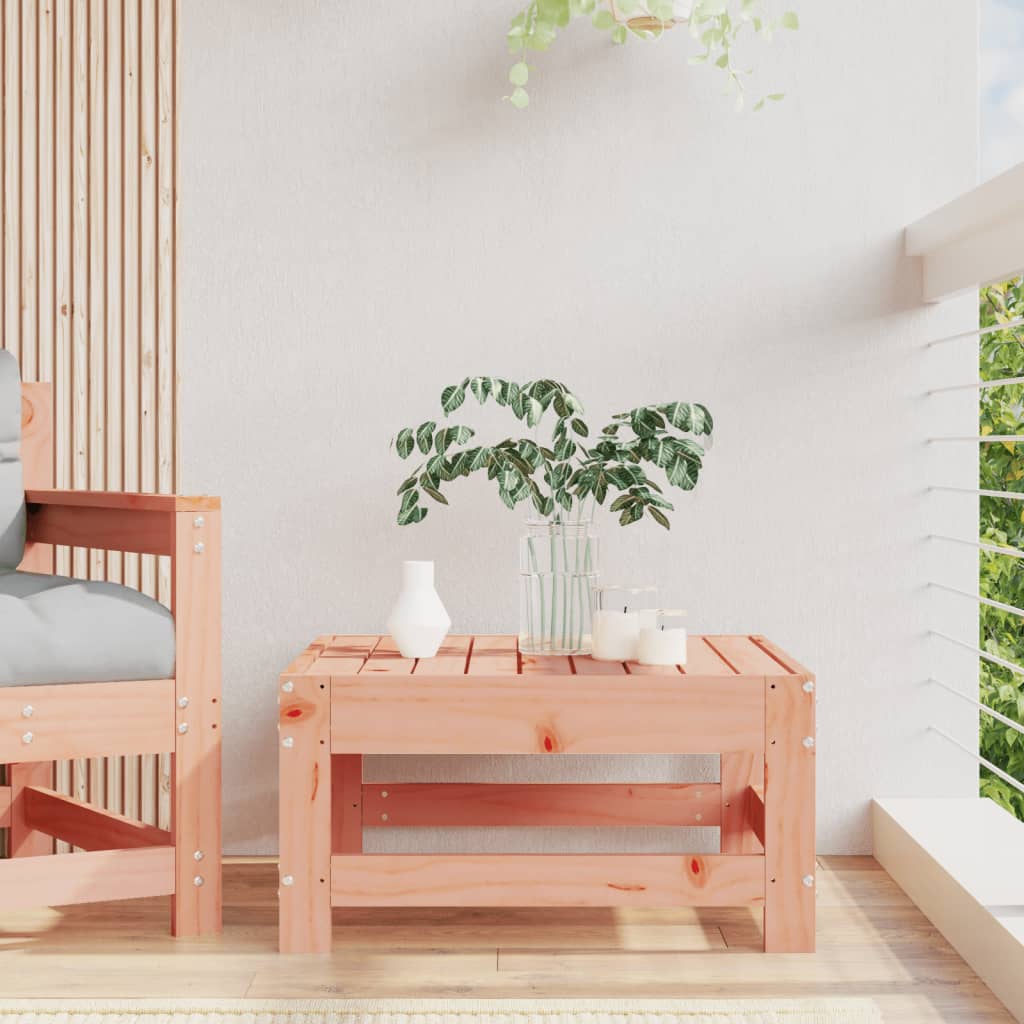 Tuinvoetenbank Massief Douglashout Natuurlijk douglashout footstool