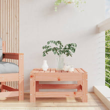 Tuinvoetenbank Massief Douglashout Natuurlijk douglashout footstool