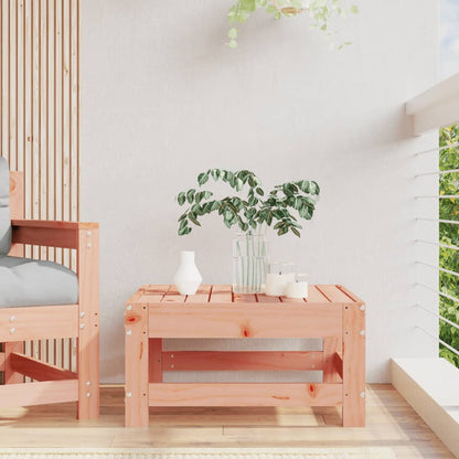 Tuinvoetenbank Massief Douglashout Natuurlijk douglashout footstool