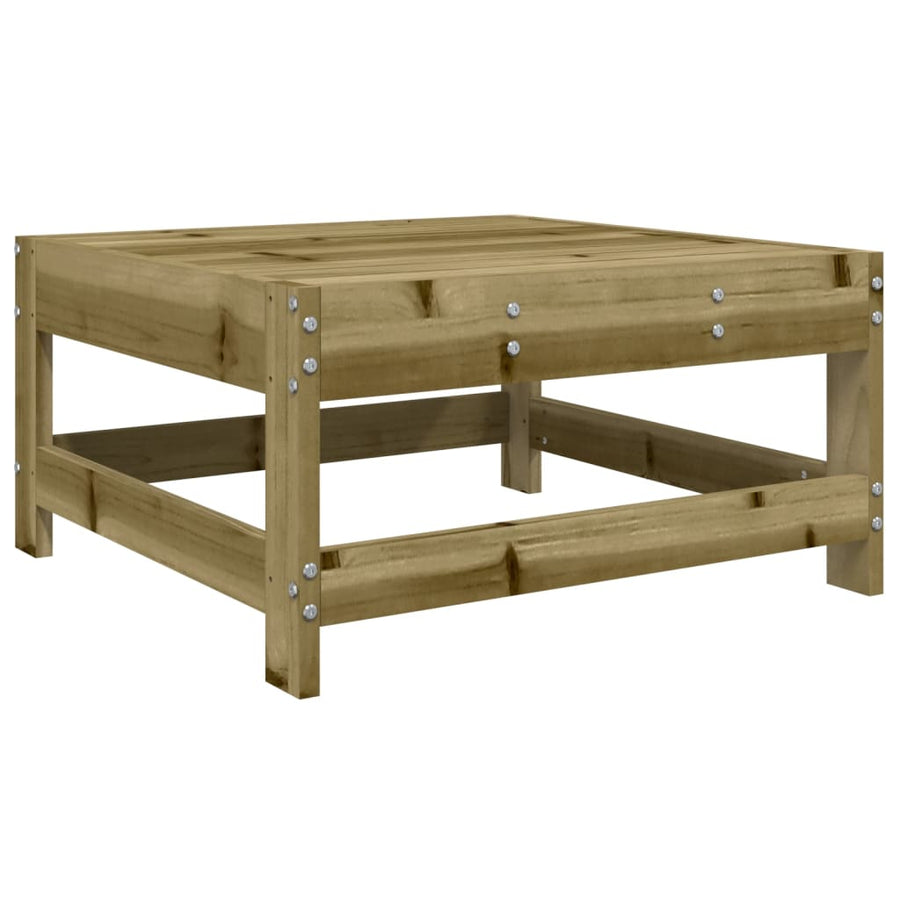 Tuinvoetenbank Geïmpregneerd Grenenhout Naturel geïmpregneerd footstool