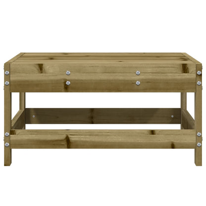 Tuinvoetenbank Geïmpregneerd Grenenhout Naturel geïmpregneerd footstool
