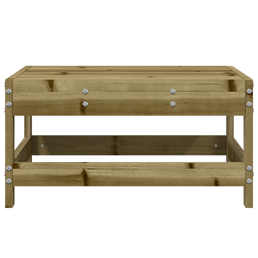 Tuinvoetenbank Geïmpregneerd Grenenhout Naturel geïmpregneerd footstool
