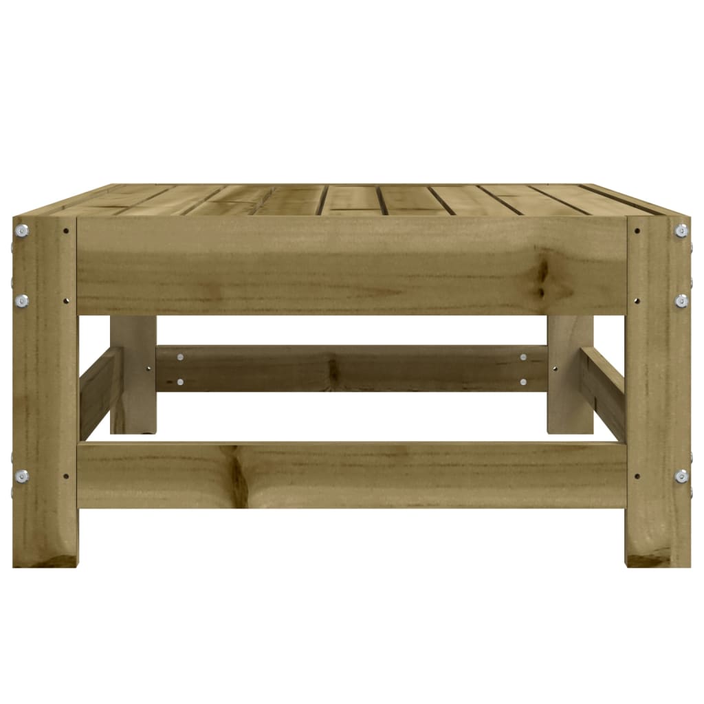 Tuinvoetenbank Geïmpregneerd Grenenhout Naturel geïmpregneerd footstool