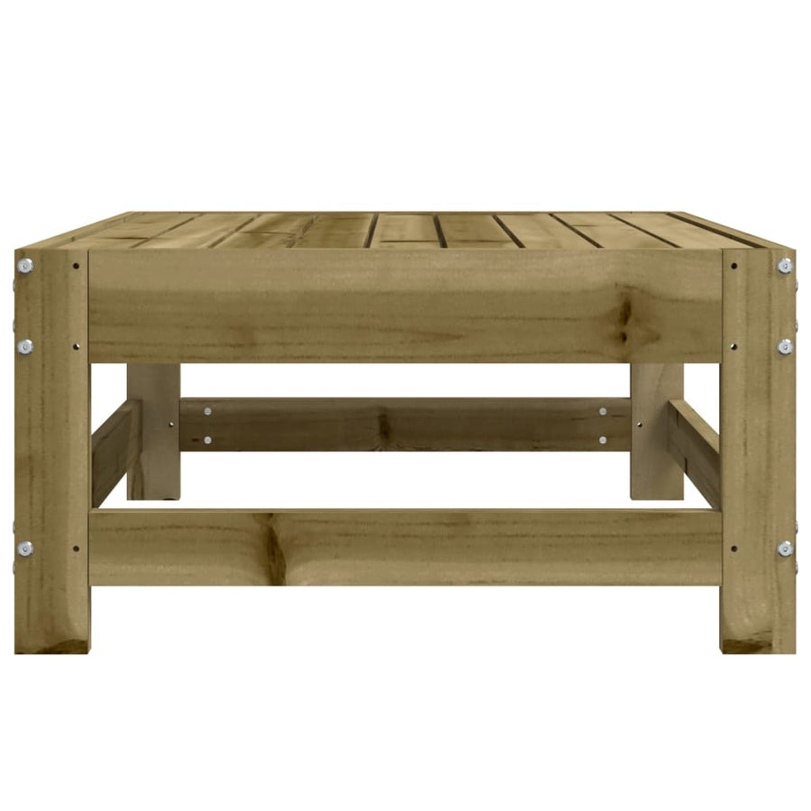 Tuinvoetenbank Geïmpregneerd Grenenhout Naturel geïmpregneerd footstool