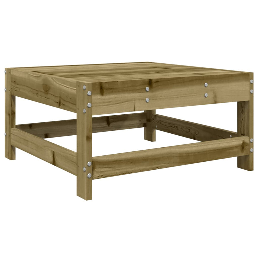 Tuinvoetenbank Geïmpregneerd Grenenhout Naturel geïmpregneerd footstool