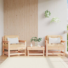 Tuinstoelen 2 St Massief Grenenhout Natuurlijk grenenhout Fauteuil