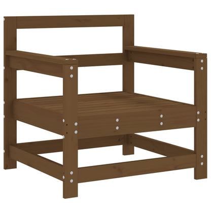 Tuinstoelen 2 st massief grenenhout honingbruin 1 Honingbruin grenenhout