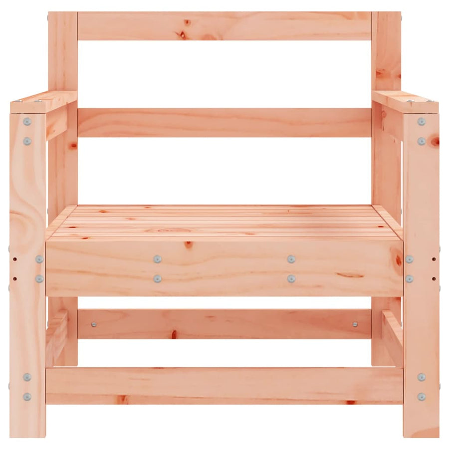 Tuinstoelen 2 St Massief Douglashout Natuurlijk douglashout Fauteuil