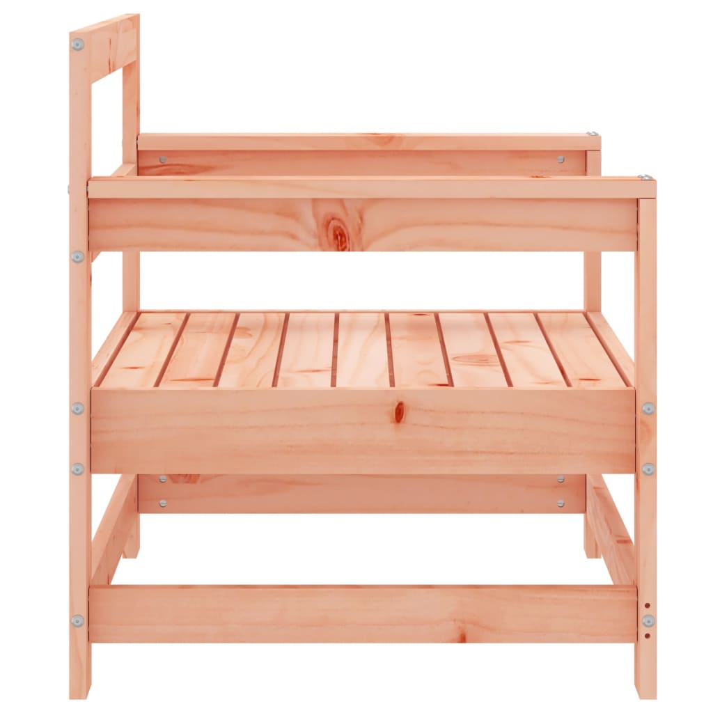 Tuinstoelen 2 St Massief Douglashout Natuurlijk douglashout Fauteuil
