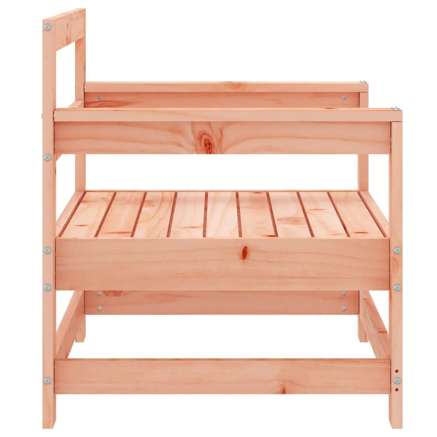Tuinstoelen 2 St Massief Douglashout Natuurlijk douglashout Fauteuil