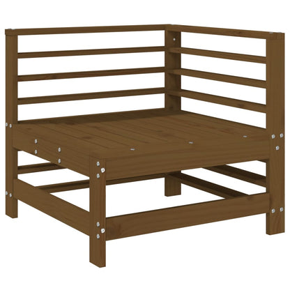 Tuin Massief Grenenhout Honingbruin Honingbruin grenenhout Hoekbank