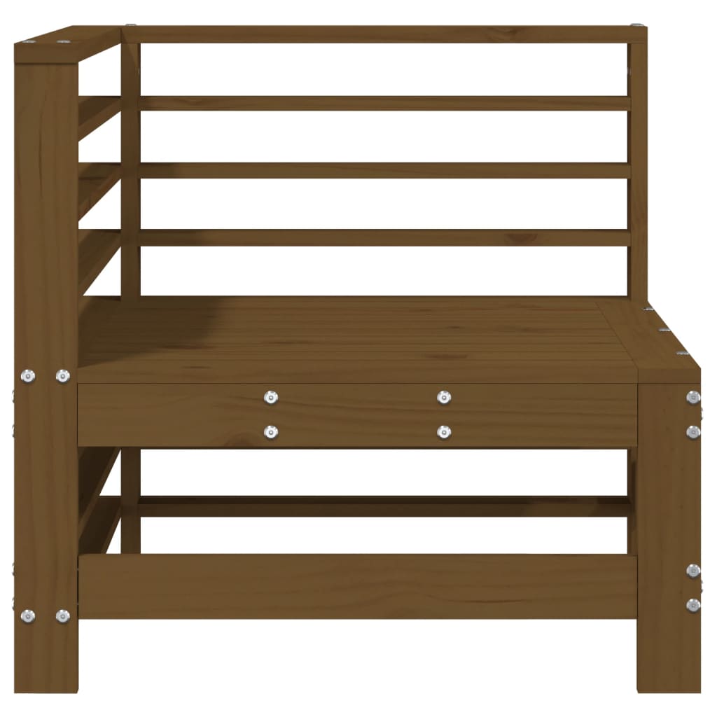 Tuin Massief Grenenhout Honingbruin Honingbruin grenenhout Hoekbank