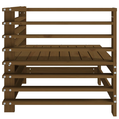 Tuin Massief Grenenhout Honingbruin Honingbruin grenenhout Hoekbank