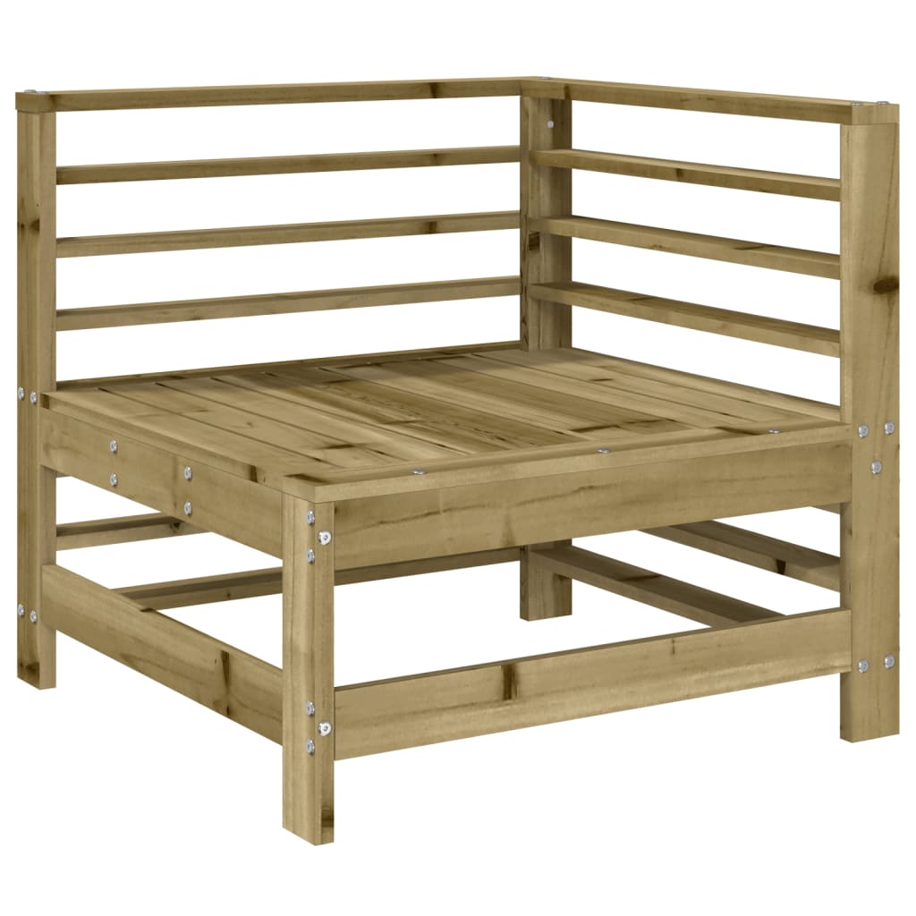 Tuin Geïmpregneerd Grenenhout Naturel geïmpregneerd Hoekbank