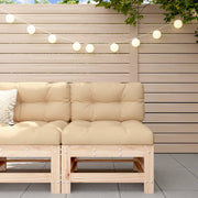 Garden center bench solid pine wood