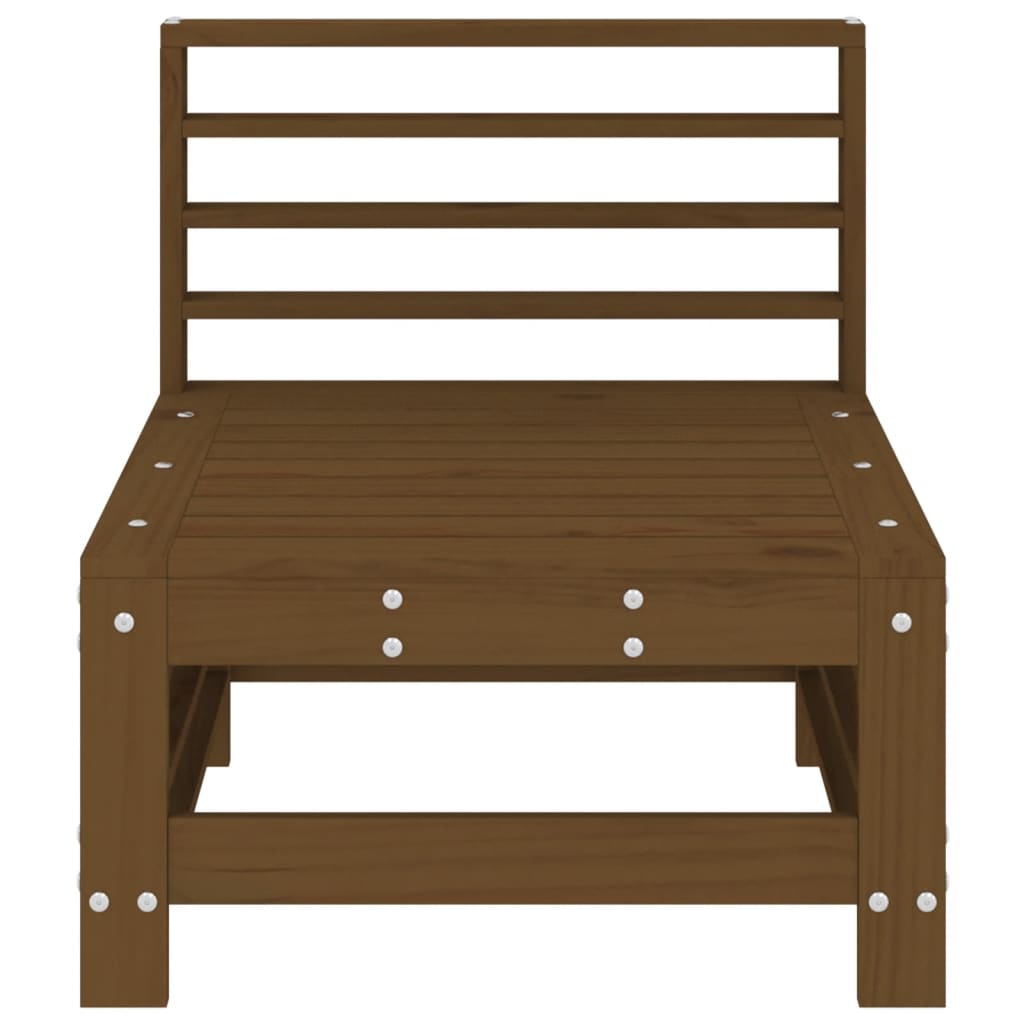 Tuin Massief Grenenhout Honingbruin Honingbruin grenenhout Middenbank