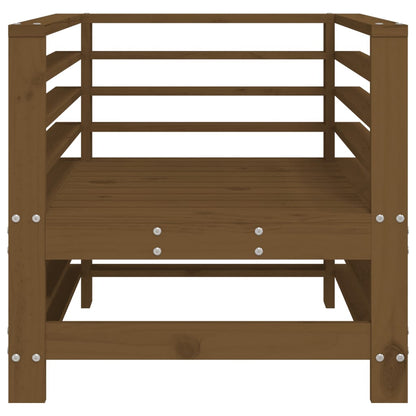 Tuinstoelen 2 St Massief Grenenhout Honingbruin Honingbruin grenenhout Armstoel (2 st)