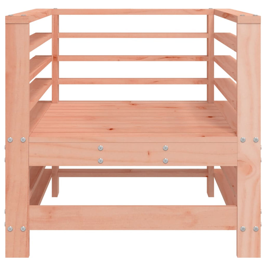 Tuinstoelen 2 St Massief Douglashout Natuurlijk douglashout Armstoel (2 st)