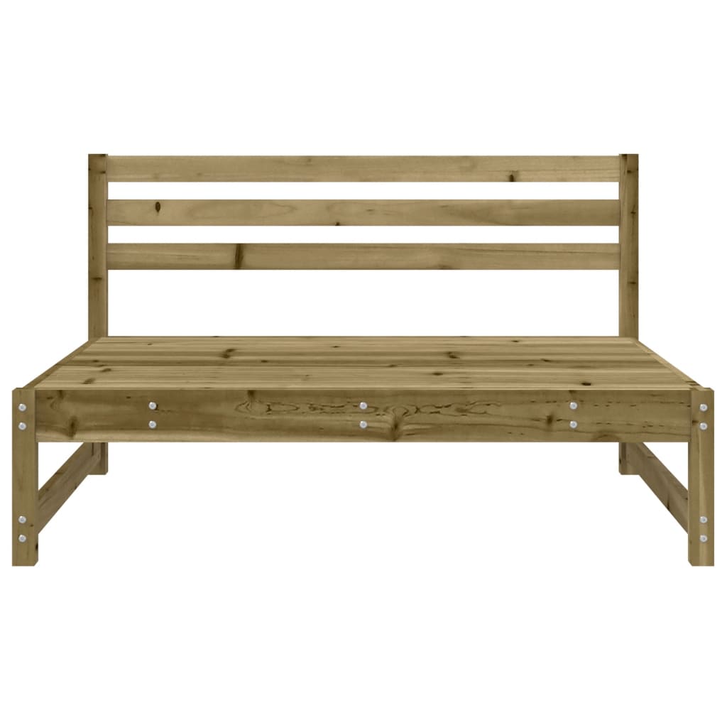 Tuin 20X80 Cm Geïmpregneerd Grenenhout Naturel geïmpregneerd Middenbank