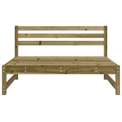 Tuin 20X80 Cm Geïmpregneerd Grenenhout Naturel geïmpregneerd Middenbank