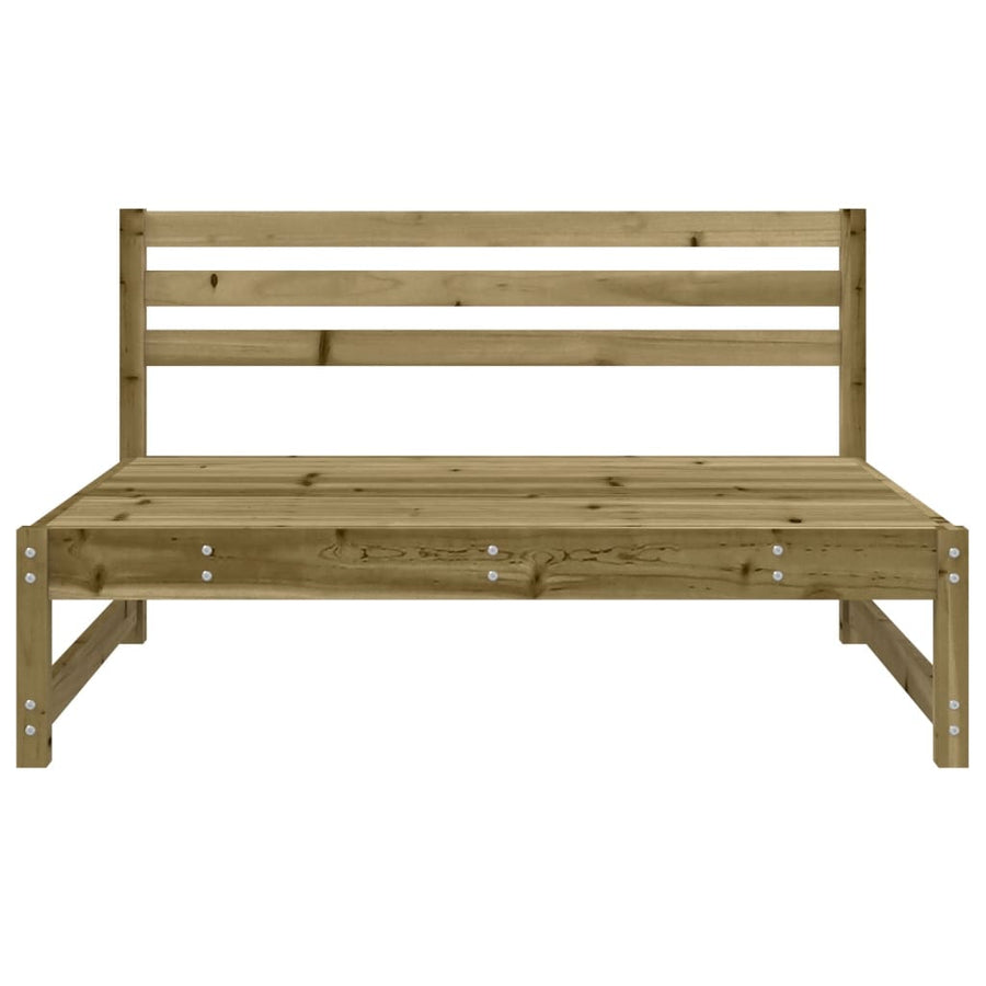 Tuin 20X80 Cm Geïmpregneerd Grenenhout Naturel geïmpregneerd Middenbank