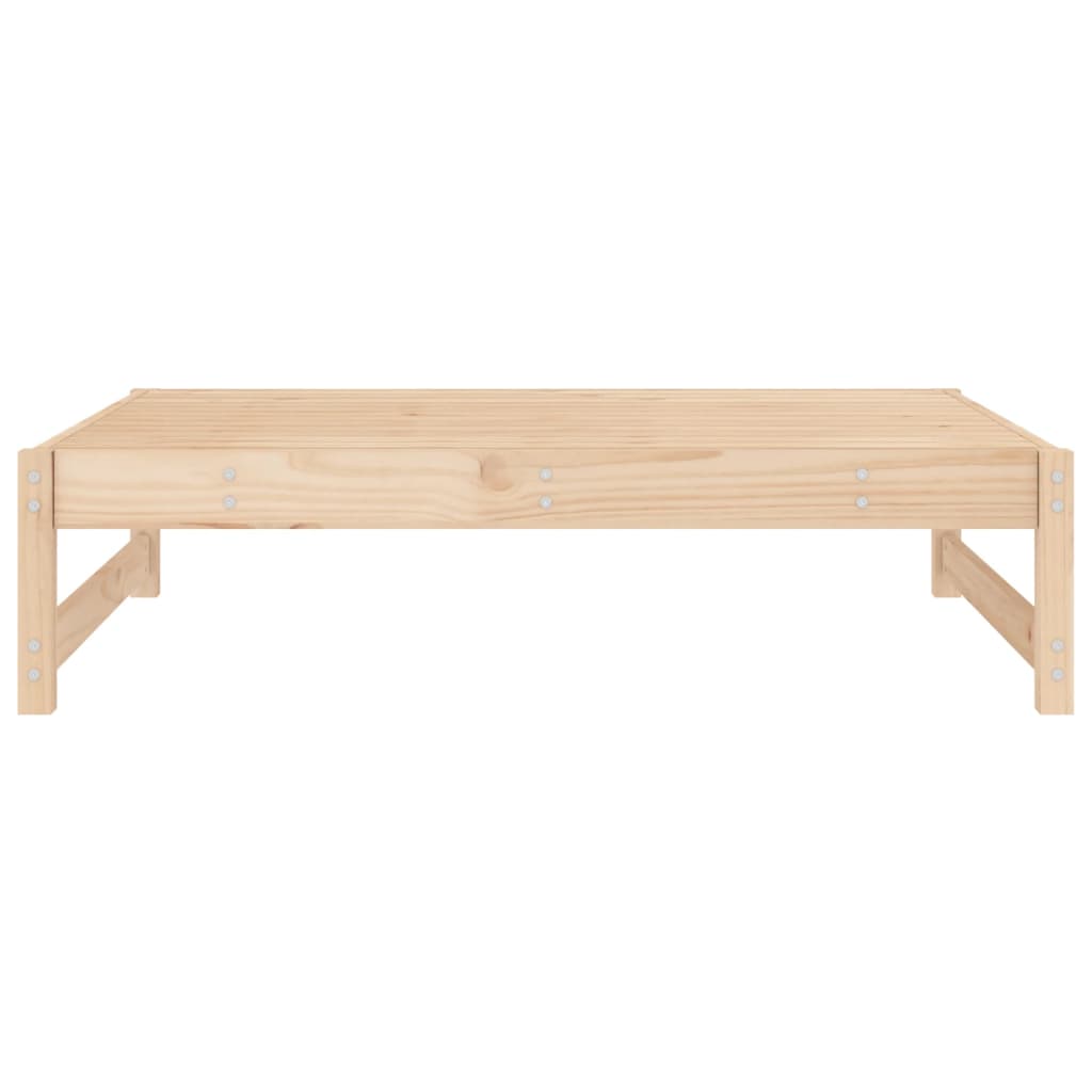 Tuinvoetenbank 20X80 Cm Massief Grenenhout Natuurlijk grenenhout Voetensteun