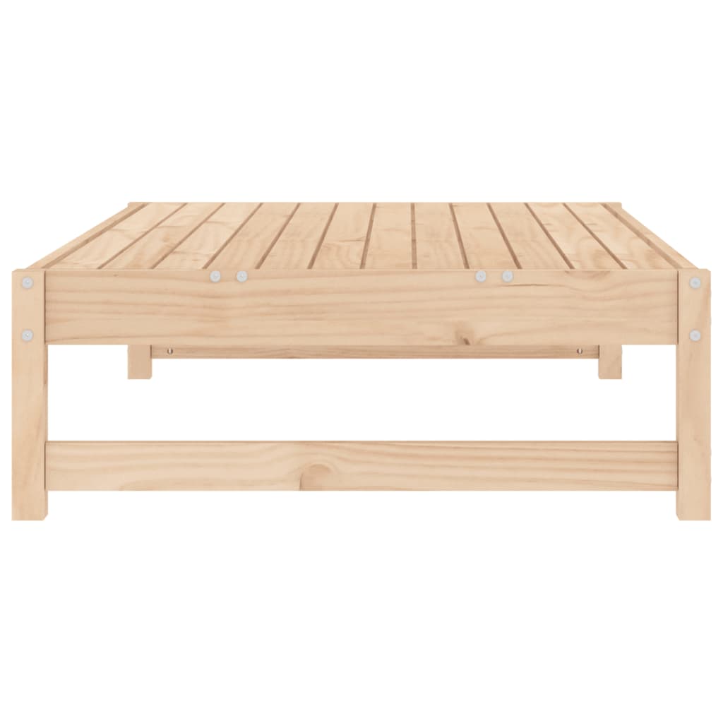 Tuinvoetenbank 20X80 Cm Massief Grenenhout Natuurlijk grenenhout Voetensteun