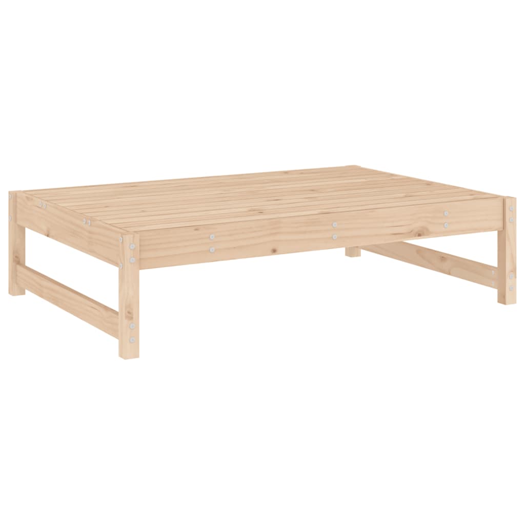 Tuinvoetenbank 20X80 Cm Massief Grenenhout Natuurlijk grenenhout Voetensteun