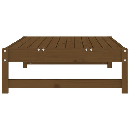 Tuinvoetenbank 20X80 Cm Massief Grenenhout Honingbruin Honingbruin grenenhout Voetensteun