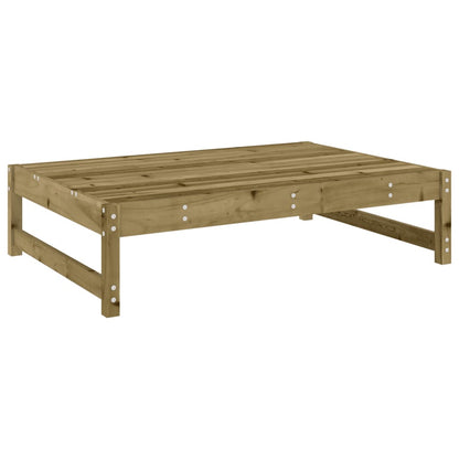 Tuinvoetenbank 20X80 Cm Geïmpregneerd Grenenhout Naturel geïmpregneerd Voetensteun
