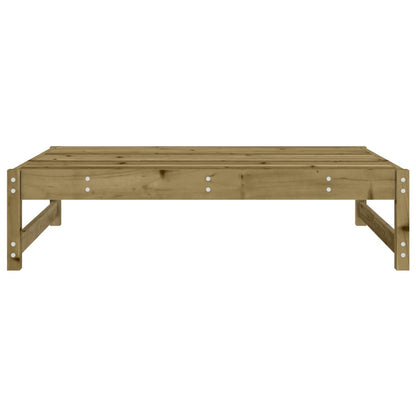 Tuinvoetenbank 20X80 Cm Geïmpregneerd Grenenhout Naturel geïmpregneerd Voetensteun