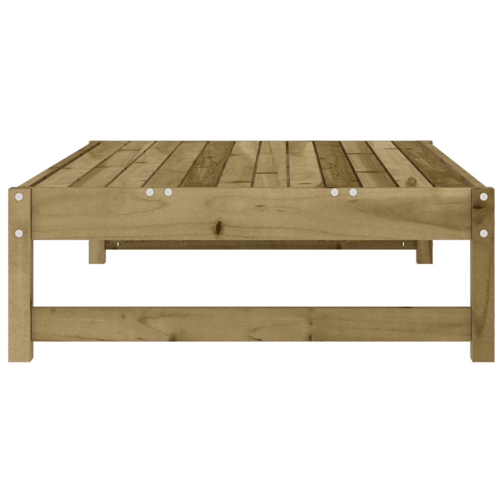 Tuinvoetenbank 20X80 Cm Geïmpregneerd Grenenhout Naturel geïmpregneerd Voetensteun
