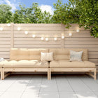 Tuinmiddenbank massief grenenhout 120x80 cm