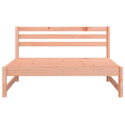 Tuinmiddenbanken 2 St 20X80 Cm Massief Douglashout Natuurlijk douglashout Middenbank (2 st)