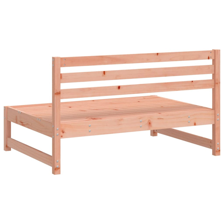 Tuinmiddenbanken 2 St 20X80 Cm Massief Douglashout Natuurlijk douglashout Middenbank (2 st)