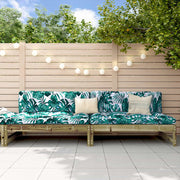 Tuinmiddenbank 120x80 cm geïmpregneerd grenenhout