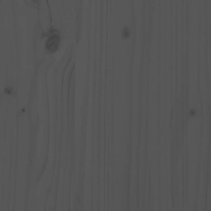 Tuin 20X80 Cm Massief Grenenhout Grijs Grijs grenenhout Middenbank