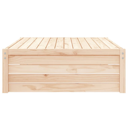 Tuinvoetenbank 20X80 Cm Massief Grenenhout Natuurlijk grenenhout Voetensteun